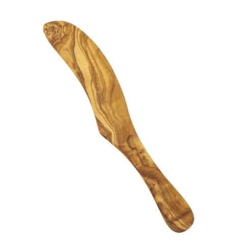 Couteau à beurre - Bois d'olivier - D10 cm