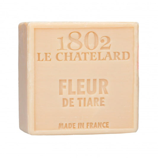 Le Chatelard 1802 - Savon carré sans huile de palme - Fleur de tiaré - 100 g