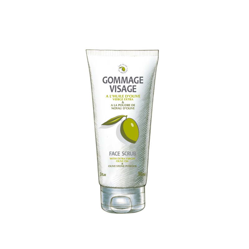 Une Olive en Provence - Gommage visage Ă  l'huile d'olive - 90 ml