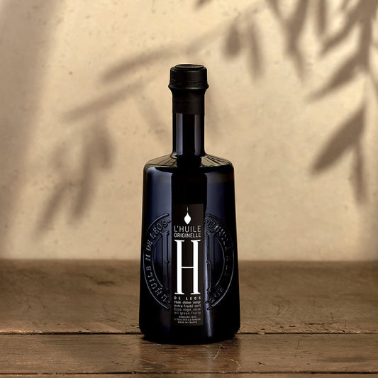 Huile d'olive verge extra - H de Leos - Patrick Bruel - AOP - 500 ml