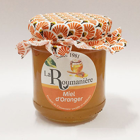 La Roumanière - Miel d'oranger - 250 g
