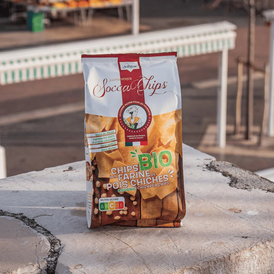 Socca Chips - Farine de pois chiches - Bio - 120 g