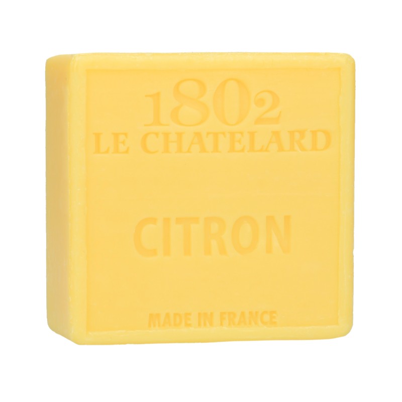 Le Chatelard 1802 - Savon carré sans huile de palme - Citron - 100 g
