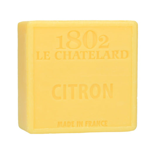 Le Chatelard 1802 - Savon carré sans huile de palme - Citron - 100 g