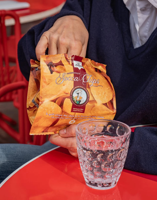 Socca Chips - Farine de pois chiche - 40 g